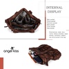 image:imageAngel Kiss Large Purses for Women Soft PU Leather Hobo Bag for Women Shoulder BagsStylish Brown