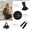 image:imageAngel Kiss Purses and Handbags for Women Large Tote Bag Soft PU Leather MultiPocket Hobo Shoulder Bags