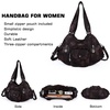 image:imageAngel Kiss Purses and Handbags for Women Large Tote Bag Soft PU Leather MultiPocket Hobo Shoulder Bags