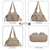 image:imageAngel Kiss Purses for Women Hobo Bag Soft PU Leather Shoulder Bag for WomenApricot