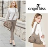 image:imageAngel Kiss Purses for Women Hobo Bag Soft PU Leather Shoulder Bag for WomenApricot