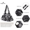 image:imageAngel Kiss Purses for Women Hobo Bag Soft PU Leather Shoulder Bag for WomenBlack Grey
