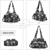 image:imageAngel Kiss Purses for Women Hobo Bag Soft PU Leather Shoulder Bag for WomenBlack Grey