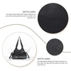 image:imageAngel Kiss Purses for Women Hobo Bag Soft PU Leather Shoulder Bag for WomenBlack801