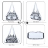 image:imageAngel Kiss Purses for Women Hobo Bag Soft PU Leather Shoulder Bag for WomenBlackwhite