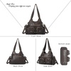 image:imageAngel Kiss Purses for Women Hobo Bag Soft PU Leather Shoulder Bag for WomenBrown801