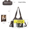 image:imageAngel Kiss Purses for Women Hobo Bag Soft PU Leather Shoulder Bag for WomenBrown801