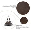image:imageAngel Kiss Purses for Women Hobo Bag Soft PU Leather Shoulder Bag for WomenBrown801