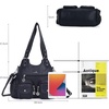 image:imageAngel Kiss Purses for Women Hobo Bag Soft PU Leather Shoulder Bag for WomenFashion Blue