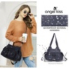 image:imageAngel Kiss Purses for Women Hobo Bag Soft PU Leather Shoulder Bag for WomenFashion Blue