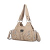 image:imageAngel Kiss Purses for Women Small Hobo Shoulder Bags Vagen Leather MultiPocket Tote Bag with ZipperApricot