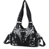 image:imageAngel Kiss Purses for Women Small Hobo Shoulder Bags Vagen Leather MultiPocket Tote Bag with ZipperBlack Leopard