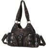image:imageAngel Kiss Purses for Women Small Hobo Shoulder Bags Vagen Leather MultiPocket Tote Bag with ZipperBronze