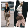 image:imageAngel Kiss Purses for Women Small Hobo Shoulder Bags Vagen Leather MultiPocket Tote Bag with ZipperRetro Brown