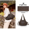 image:imageAngel Kiss Purses for Women Soft PU Leather Large Hobo Bags for Women Shoulder BagDbrown801