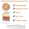 image:imageAngel Kiss Replacement Heads for Flawless Womens Facial Hair Remover Gen 36 PcsPack for Gen 3 New flawless