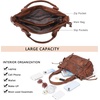 image:imageAngel Kiss Shoulder Bag For Women Multi Pocket Retro Hobo Handbags Satchel Tote BagBrown