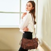 image:imageAngel Kiss Shoulder Bag For Women Multi Pocket Retro Hobo Handbags Satchel Tote BagBrown