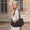 image:imageAngel Kiss Shoulder Bag For Women Multi Pocket Retro Hobo Handbags Satchel Tote BagCoffee