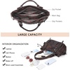 image:imageAngel Kiss Shoulder Bag For Women Multi Pocket Retro Hobo Handbags Satchel Tote BagCoffee