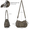 image:imageAngel Kiss Shoulder Bag For Women Multi Pocket Retro Hobo Handbags Satchel Tote BagGreen