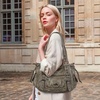 image:imageAngel Kiss Shoulder Bag For Women Multi Pocket Retro Hobo Handbags Satchel Tote BagGreen