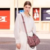 image:imageAngel Kiss Shoulder Bag For Women Multi Pocket Retro Hobo Handbags Satchel Tote BagPink
