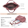 image:imageAngel Kiss Shoulder Bag For Women Multi Pocket Retro Hobo Handbags Satchel Tote BagPink