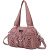 image:imageAngel Kiss Small Purse Handbag for Women Crossbody and Shoulder Bags Multipocket Soft Hobo Purses10pink