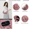 image:imageAngel Kiss Small Purse Handbag for Women Crossbody and Shoulder Bags Multipocket Soft Hobo Purses10pink