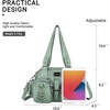 image:imageAngel Kiss Small Purse Handbag for Women Crossbody and Shoulder Bags Multipocket Soft Hobo Purses11green