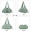 image:imageAngel Kiss Small Purse Handbag for Women Crossbody and Shoulder Bags Multipocket Soft Hobo Purses11green
