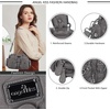image:imageAngel Kiss Small Purse Handbag for Women Crossbody and Shoulder Bags Multipocket Soft Hobo Purses1grey