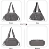 image:imageAngel Kiss Small Purse Handbag for Women Crossbody and Shoulder Bags Multipocket Soft Hobo Purses1grey