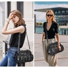 image:imageAngel Kiss Small Purse Handbag for Women Crossbody and Shoulder Bags Multipocket Soft Hobo Purses6silver