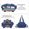image:imageAngel Kiss Small Purse Handbag for Women Crossbody and Shoulder Bags Multipocket Soft Hobo Purses7blue