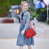 image:imageAngel Kiss Small Purse Handbag for Women Crossbody and Shoulder Bags Multipocket Soft Hobo PursesRed