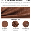 image:imageAngel Kiss Soft PU Leather Shoulder Bag Hobo Tote Purse for women  Multi Pocket Handbag with Adjustable Strap Rivet DecorBrown