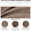image:imageAngel Kiss Soft PU Leather Shoulder Bag Hobo Tote Purse for women  Multi Pocket Handbag with Adjustable Strap Rivet DecorKhaki