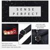 image:imageAngel Kiss Womens Designer Handbag Large Double Zipper Multi Pocket Washed Leather Purse11black