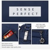 image:imageAngel Kiss Womens Designer Handbag Large Double Zipper Multi Pocket Washed Leather Purse1dblue
