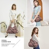 image:imageAngel Kiss Womens Designer Handbag Large Double Zipper Multi Pocket Washed Leather Purse3pink Leopard