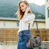 image:imageAngel Kiss Womens Shoulder Bag Vegan Leather Hobo Purses and Handbags Satchel Tote Bags for Women with Adjustable StrapLeopard Brown