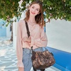 image:imageAngel Kiss Womens Shoulder Bag Vegan Leather Hobo Purses and Handbags Satchel Tote Bags for Women with Adjustable StrapLeopard Dark Coffee