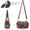 image:imageAngel Kiss Womens Shoulder Bag Vegan Leather Hobo Purses and Handbags Satchel Tote Bags for Women with Adjustable StrapLeopard Dark Coffee