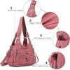 image:imageAngel Kiss Womens Shoulder Bag Vegan Leather Hobo Purses and Handbags Satchel Tote Bags for Women with Adjustable StrapPink