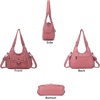 image:imageAngel Kiss Womens Shoulder Bag Vegan Leather Hobo Purses and Handbags Satchel Tote Bags for Women with Adjustable StrapPink