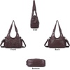 image:imageAngel Kiss Womens Shoulder Bag Vegan Leather Hobo Purses and Handbags Satchel Tote Bags for Women with Adjustable StrapWine