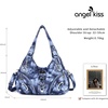 image:imageAngelkiss Hobo Purses and handbags for Women Satchel Handbag Women Purses Large Daily Shoulder Bags702812blue