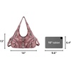 image:imageAngelkiss Hobo Purses and handbags for Women Satchel Handbag Women Purses Large Daily Shoulder Bags702812blue